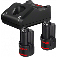 Set acumulator și încărcător Bosch GAL 12V-40 + 2*GBA 2.0Ah (1600A019R8)
