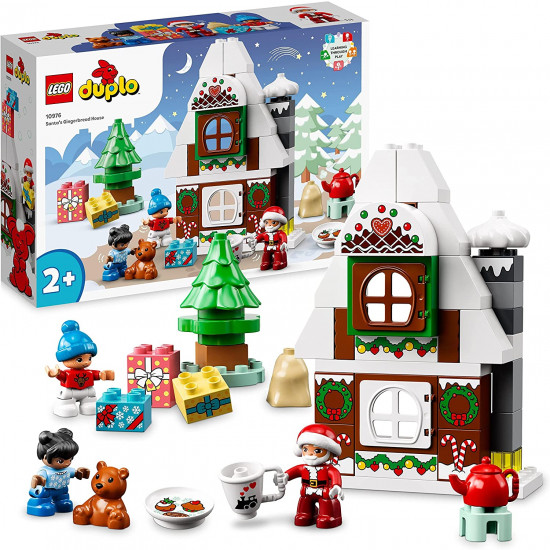 Lego Duplo 10976 Constructor Casa din turtă dulce a lui Moș Crăciun