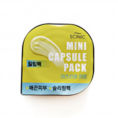 Scinic Mini Capsule Pack (Israeli Lemon) - Капсульная пилинг маска с лимоном Scinic Mini Capsule Pack (Israeli Lemon) - Капсульная пилинг маска с лимоном