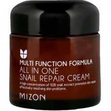Mizon All In One Snail Repair Cream (Mostră) - Cremă regenerantă multifuncţională cu filtratul din mâzgă de melc Mizon All In One Snail Repair Cream (Mostră) - Cremă regenerantă multifuncţională cu filtratul din mâzgă de melc