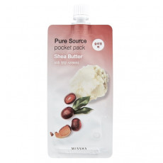 Missha Pure Source Pocket Pack (Shea Butter) - Ночная несмываемая питательная маска с маслом Ши Missha Pure Source Pocket Pack (Shea Butter) - Ночная несмываемая питательная маска с маслом Ши