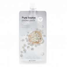 Missha Pure Source Pocket Pack (Pearl) - Ночная маска с экстрактом жемчуга Missha Pure Source Pocket Pack (Pearl) - Ночная маска с экстрактом жемчуга