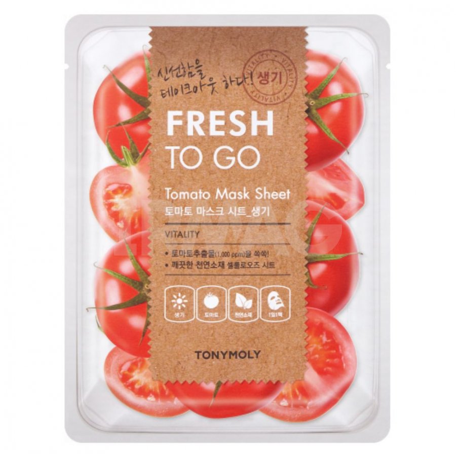 Tony moly набор тканевых масок fresh to go