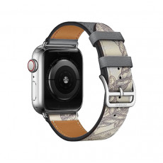 Ремешок VPG Apple Watch 40mm Grey (кожа)