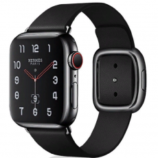 Ремешок VPG Apple Watch 40mm Black (кожа)