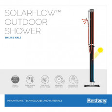 Duș de vară Bestway Solar Flow 20 (218 x 63 x 63)
