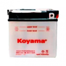 Baterie auto Koyama 6N11A-1B-6V11Ah 11 Ah