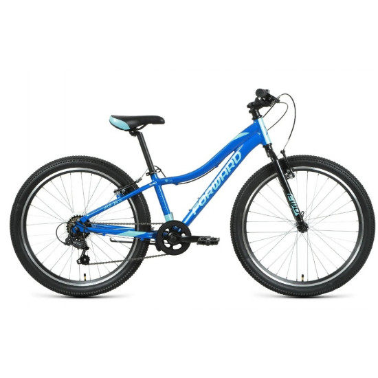 Велосипед Forward Jade 24 1.0 (2021), Blue/Turquoise