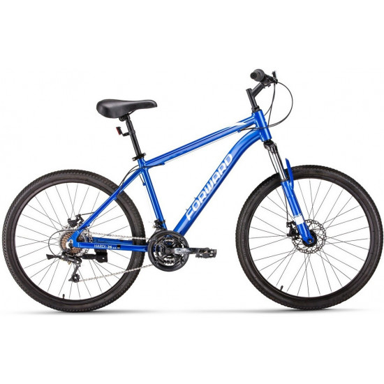 Велосипед Forward Hardi 26 2.0 Disc (2021), Blue/Beige