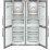 Холодильник side-by-side Liebherr XCCsd 5250, Inox