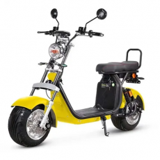 Scooter electric Citycoco TX-10-2A, 3000 W, 24 Ah, Galben