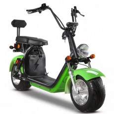 Scooter electric Citycoco TX-07, 1500 W, 12 Ah, Verde