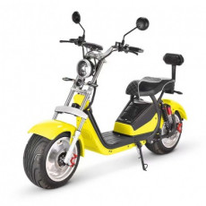 Scooter electric Citycoco TX-07-5, 2000 W, 20 Ah, Galben