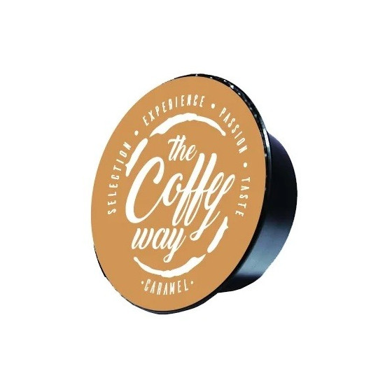Capsule pentru aparatele de cafea The Coffy Way Caramel, 30 capsule