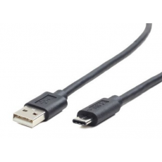 Кабель Cablexpert USB 2.0/USB Type-C, Black (CCP-USB2-AMCM-6)