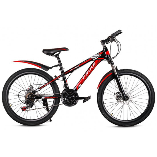 Bicicleta Frike TY-MTB 24, Black/Red