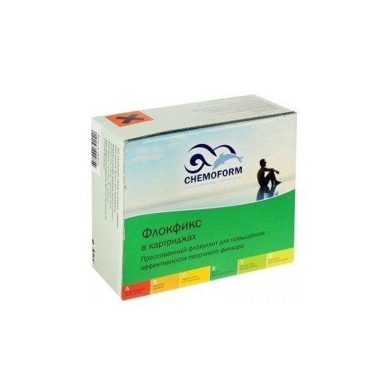 Флокулянт Chemoform 90815 8x125гр / 1 кг