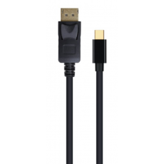 Cablu video Cablexpert MiniDP (M)/DisplayPort (M), Black (CCP-mDP2-6)