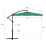 Umbrelă de gradină FunFit 3053 (300cm) Green