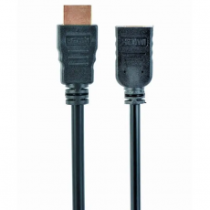 Cablu video Cablexpert HDMI (M)/HDMI (F), Black (CC-HDMI4X-15)