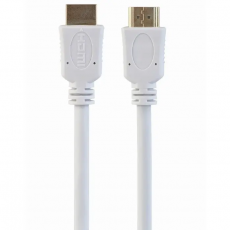 Cablu video Cablexpert HDMI (M)/HDMI (M), White (CC-HDMI4-W-6)