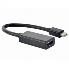 Adaptor video Cablexpert MiniDP (M)/HDMI (F), Black (A-mDPM-HDMIF-02)