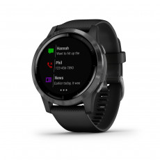 Ceas inteligent Garmin Vivoactive 4, wich Slate Hardware (GPS), Black Ceas inteligent Garmin Vivoactive 4, wich Slate Hardware (GPS), Black