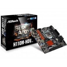 Placă de bază ASROCK H110M-HDV R3.0 (s1151/Intel H110)