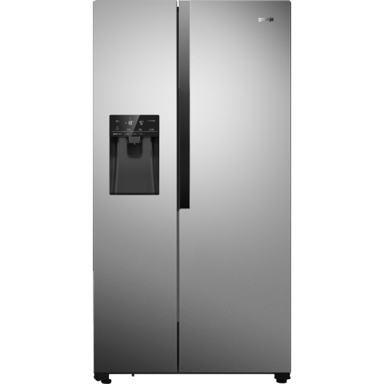Холодильник side-by-side Gorenje NRS9EVX1, Grey