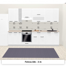 Модульная кухня Ambianta Felicia 3.0 м, Белый