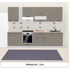 Модульная кухня Ambianta Felicia 3.0 м, Серый