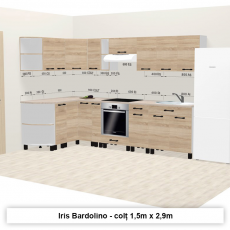 Модульная кухня Ambianta Iris 1.5 x 2.0 м, Bardolino