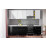 Нижний кухонный шкаф под мойку Ambianta Perla MI4 800 Черный