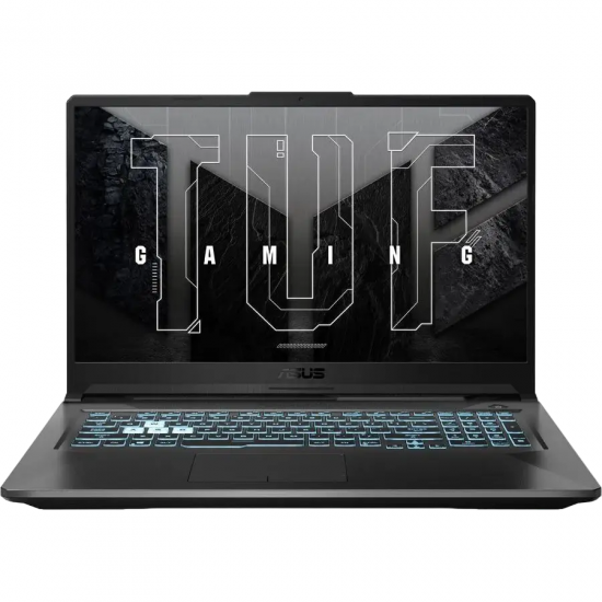 Ноутбук 17,3" Asus TUF Gaming F17 FX706HF / Intel Core i5-11400H / 16 ГБ / 512 ГБ SSD M.2 2280 PCIe NVMe / Graphite Black