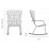 Комплект полозьев для кресла-качалки Nardi Kit Folio Rocking 40298.00.000, Bianco