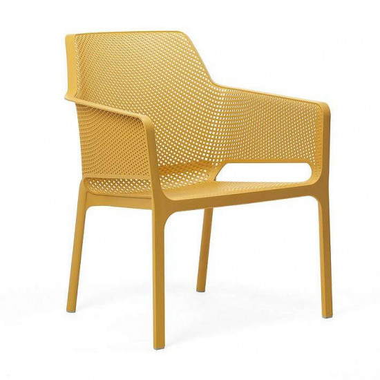 Кресло для сада Nardi Net Relax 40327.56.000 Senape