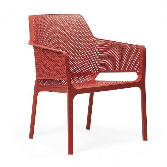 Кресло для сада Nardi Net Relax 40327.75.000 Corallo