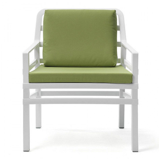 Кресло для сада Nardi Aria 40330.00.061.061 Bianco/Lime