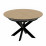 Стол обеденный DP Nova Furnir, Natural Wood+Black Legs