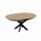Стол обеденный DP Nova Furnir, Natural Wood+Black Legs
