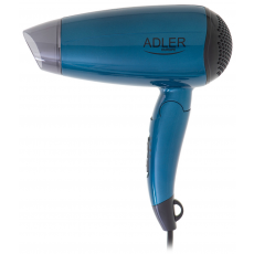 Uscător de păr compact Adler AD2263, 1800 W, Blue