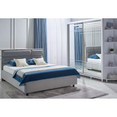 Спальный гарнитур Ambianta Amigo (кровать 1,6м/шкаф 1.2м), Серый