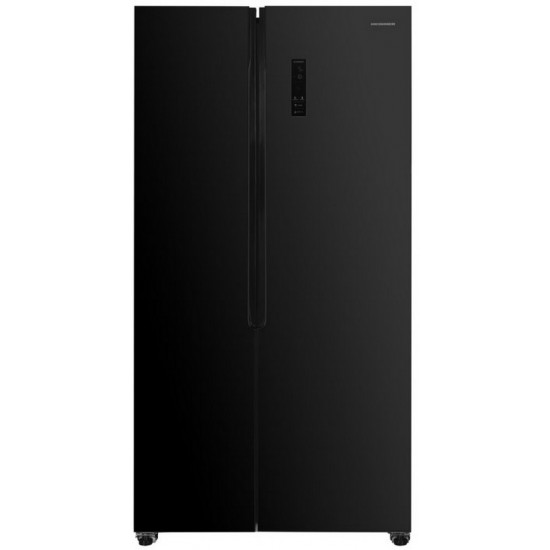 Холодильник side-by-side Heinner HSBSH532NFGBKF, Black