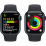 Ceas inteligent Apple Watch Series 9 GPS, 45mm Midnight Sport Band - M/L (MR9A3)