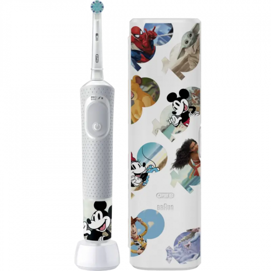 Зубная электрощётка Braun Oral-B D103 Disney PRO+Travel Case White
