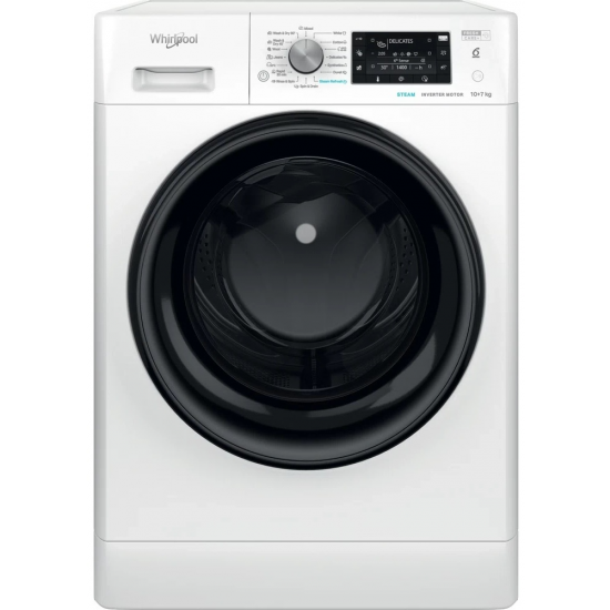 Maşină de spălat-uscat Whirlpool FFWDD 1076258 BV EU White (10 kg)