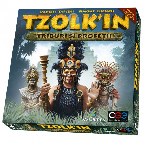 Lex Games 95067 Joc de masa Tzolk'in: Calendarul Maya. Triburi și profeții (ro)