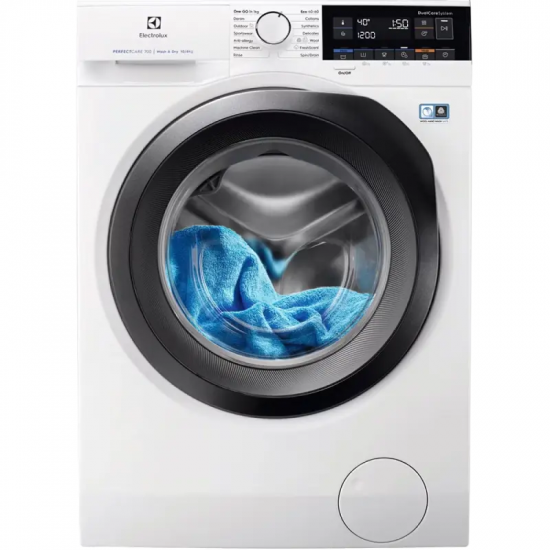 Maşină de spălat-uscat Electrolux EW7WP369S White (9 kg)