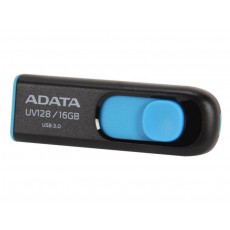 16 GB USB 3.1 Stick USB Adata UV128, Black/Blue (UV120-16G-BKBL) 16 GB USB 3.1 Stick USB Adata UV128, Black/Blue (UV120-16G-BKBL)