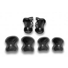 Set de protectii pentru genunchi si coate 4Play SP-01 Black (S)